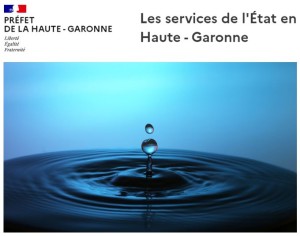 Préfecture de Haute-Garonne - une goutte d'eau