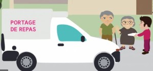 Picto d'une fourgonnette de livraison