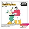 La collecte des déchets végétaux évolue. Un homme en train de broyer des végétaux