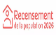 logo recencement de la population 2026