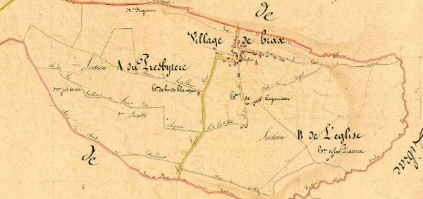 acienne carte napoléonienne